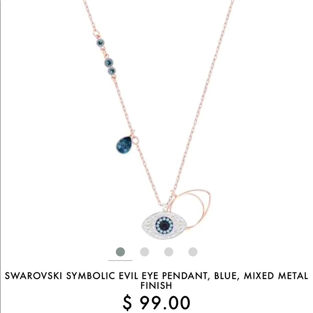 Swarovski Evil Eye Necklace